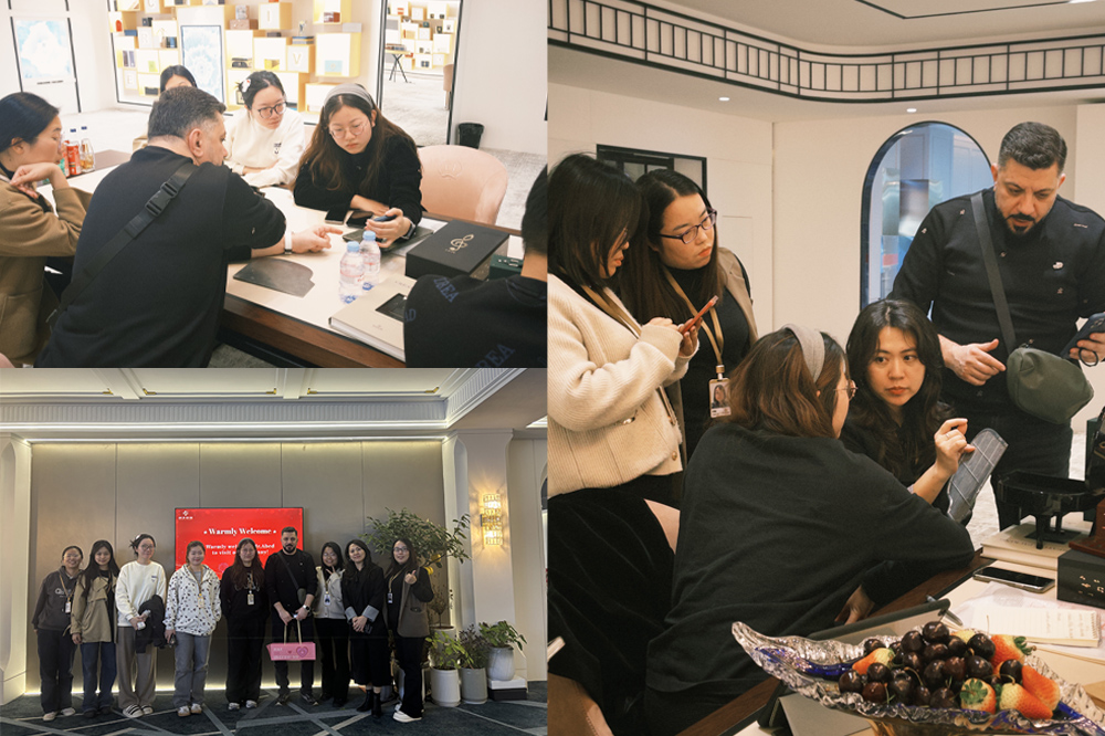 مرحباً بالعام الجديد، يزورنا العملاء ويبحثون عن التنمية المشتركة